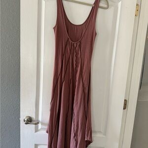 Free People Dusty Rose Maxi Dress